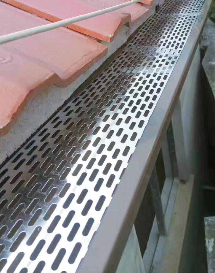 Aluminum roof rain gutter Aluminum roof rain gutter