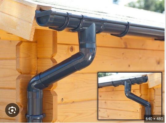 7 inch half round PVC-u gutter