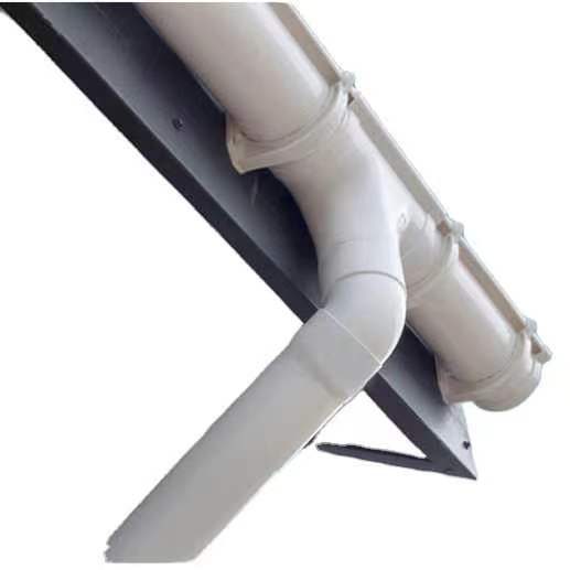 4 inch half round PVC-U gutter