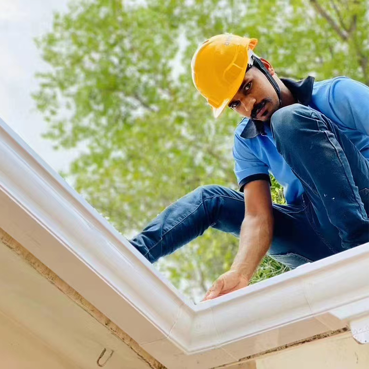 7 inches K-type UPVC gutter